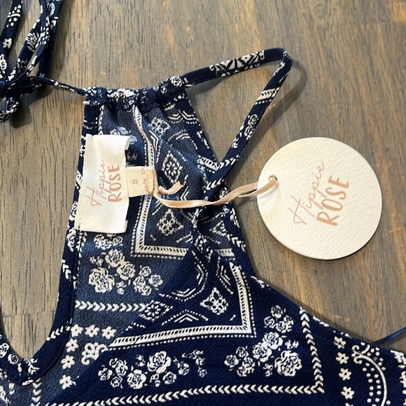 WOMEN’S SZ SMALL TOP HIPPIE ROSE NWT #311 - Picture 6 of 7